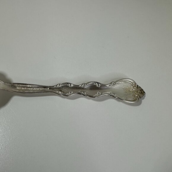 Vintage INTERLUDE International SilverPlate Fork/Scalloped Spoon Serving Set - Picture 11 of 16